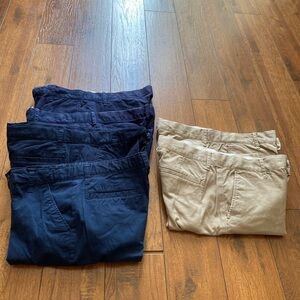 6 pairs of Boy Shorts/ Uniforms from Crewcuts and Cat & Jack